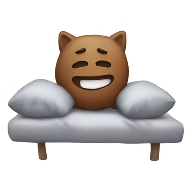 Aesthetic cozy cushion  sticker