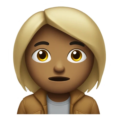 Struggling to keep eye open sticker