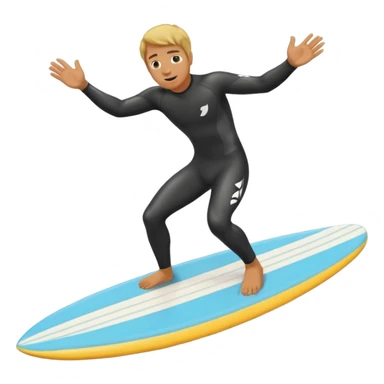 Drunk surfing sticker