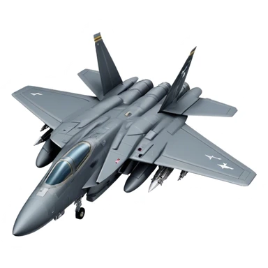 F-14 Tomcat - Grumman (Model Year: 2020) (stealth grey) sticker