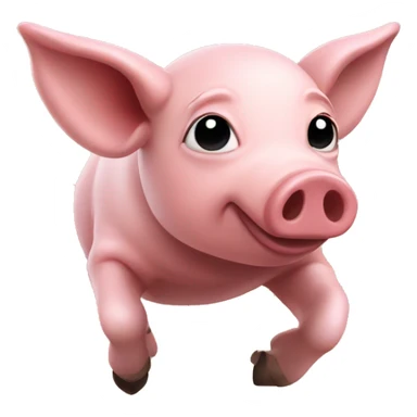 pigs fly in the desert  sticker