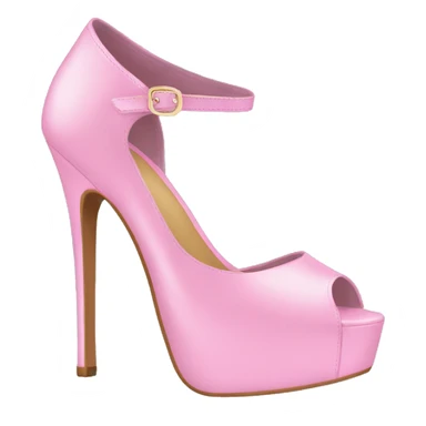 pink platform heels pink heels sticker