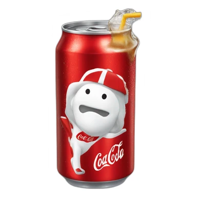 Mbappé drink a coca cola sticker