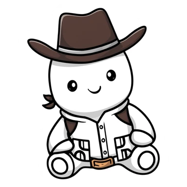 letters BLK in black western font with silver outline sticker