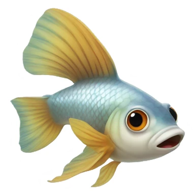 Guppy sticker