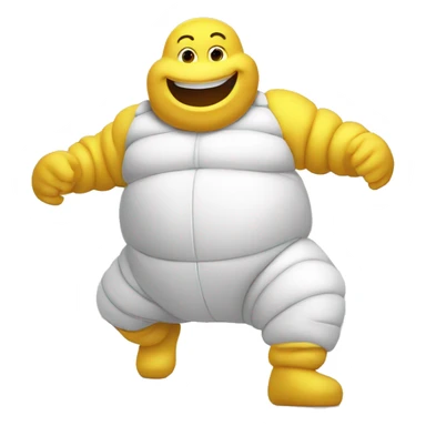 Michelin man sticker