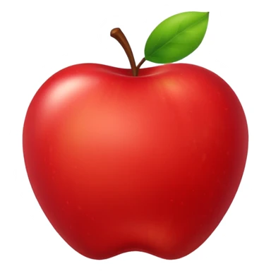 Juice Box RED Apple sticker