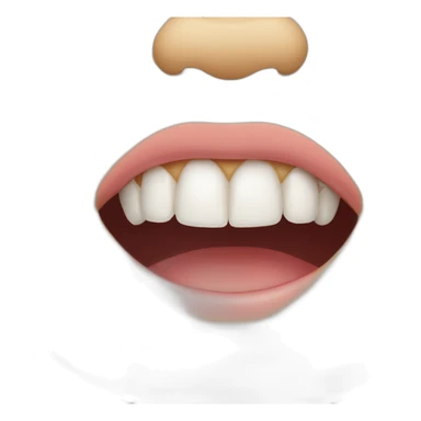 Gap front tooth sticker