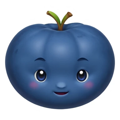 blue berries sticker