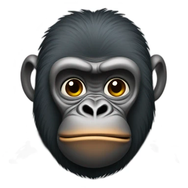 Gorila enfadado sticker