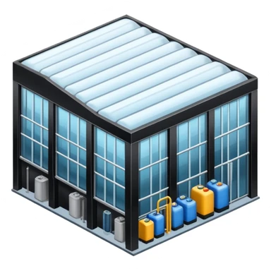 ambient and refirigeration warehouse at an angle cold sticker