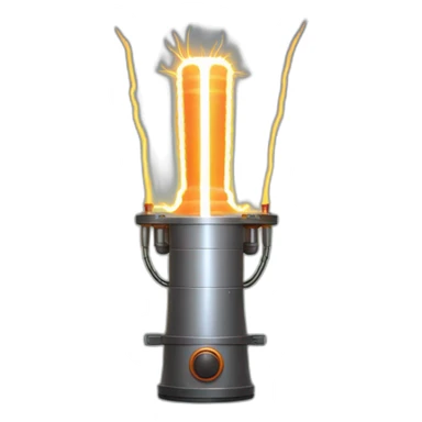 Tesla coil from the prestige sticker