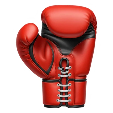red boxing glove sticker