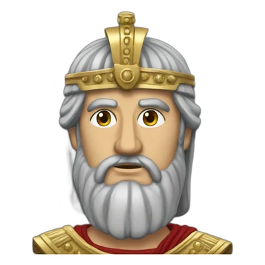 Byzantine imperator sticker