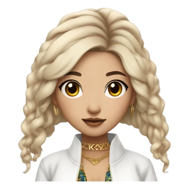 K-pop style Arabic girl  sticker