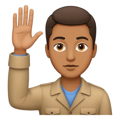 man activist sticker