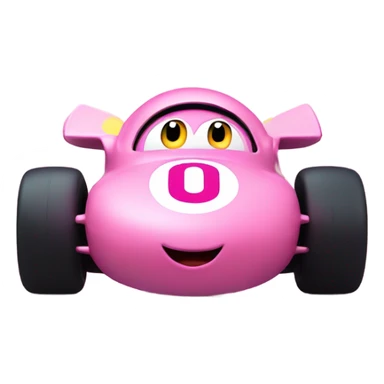 kirby on the f1 car sticker