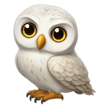 hedwig the owl from harry potter sticker