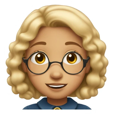 Polar express girl  sticker