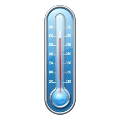 thermometer medical object icon, digital thermometer, 3D cartoon, mobile game icon style, centered, clean background, no text, no watermark
 sticker