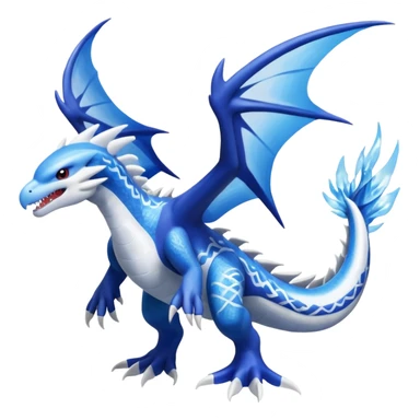 Kyurem-Kyogre-Latios-Lugia-Fakémon-hybrid-creature (full body)  sticker