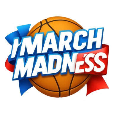 March madness sale sign sticker