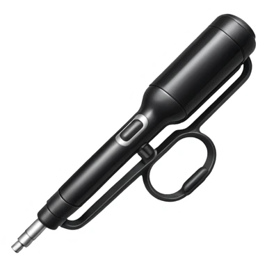 Curling iron sticker