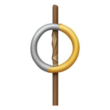 Un bâton dans un trou  sticker