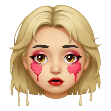 Sloppy drunk girl  sticker