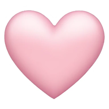 Light pink heart sticker