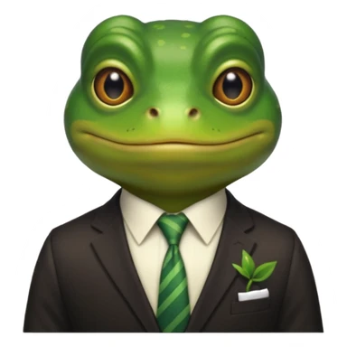 criminal frog sticker