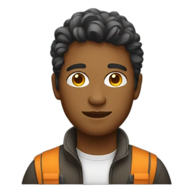 graphic designer behind the screen sticker