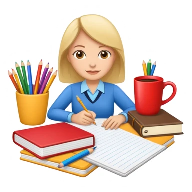 Sticker “teacher planning day” sticker