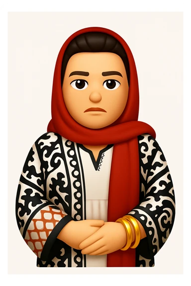 A 3D Apple-style emoji version of the uploaded image, preserving its colors, shapes, textures, and overall design, simplified into emoji form while keeping key details recognizable. Smooth glossy finish, soft shadows, high-quality render, minimal background sticker