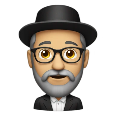 a rabbi with a coke sticker