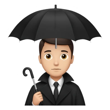 HOLDİNG UMBRELLA MAN sticker