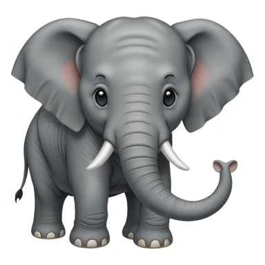 asian elephant sticker
