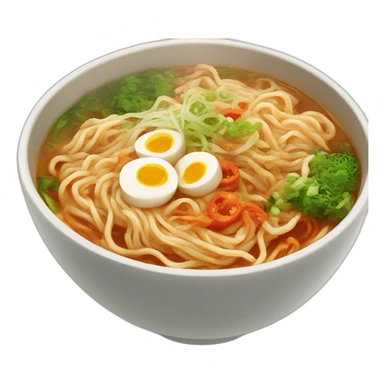 Korean hot noodle sticker