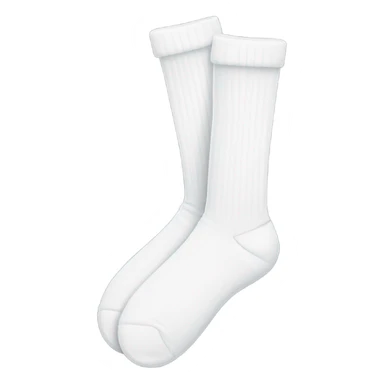 White tube socks sticker