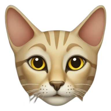 Egyptian cat sticker