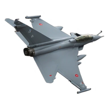 rafale plane sticker