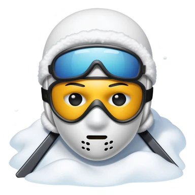 Ski bury toiket sticker