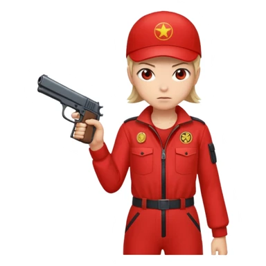 Tokyo in Money Heist, realistic sticker