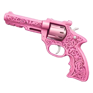 PINK GUN sticker