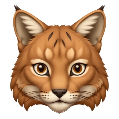 Tête de lynx sticker