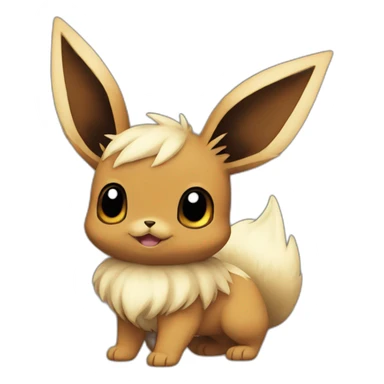 Eevee Pokémon sticker