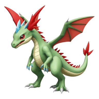 Scyther-Flygon-Salamence-Silvally-Kyurem-fusion, full body sticker