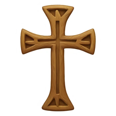 mandean cross sticker