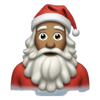 Santa’s naughty list sticker