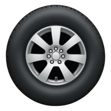 Car tire sticker